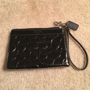Coach small wristlet